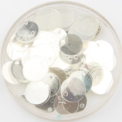 30Gram 3-25Mm Kristal Transparante Losse Pailletten Pailetten Naaien Bruiloft Decoratie Craft Diy Kledingstuk Accessoires: 10mm side hole