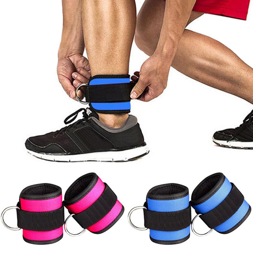 gorący 1 para zdatność siłownia joga Glute trening nóg taśmój robić ćwiczeń pasek na kostkę