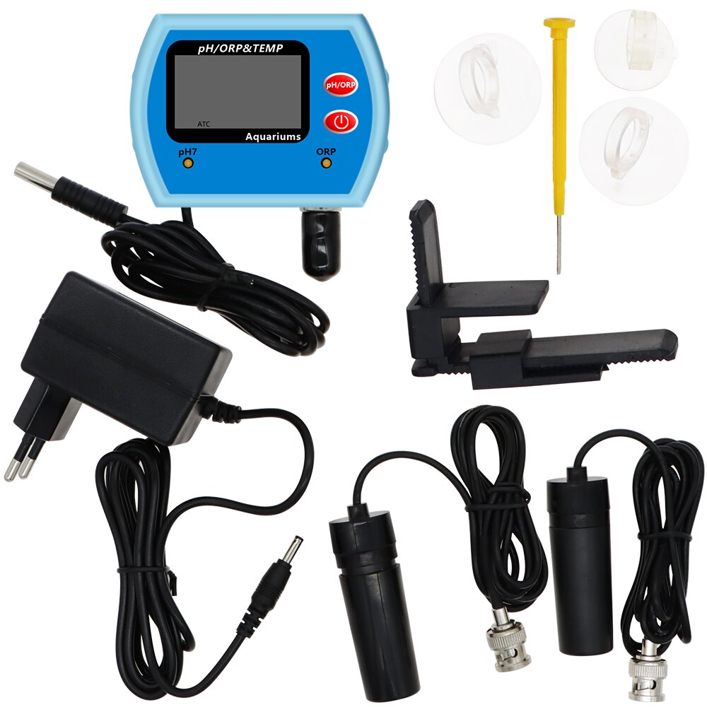3 In 1 Multi-Parameter Ph Meter Water Zuurgraad Temp Orp Tester Temperatuur Redoxpotentiaal Meter Monitor Grote screen 20%