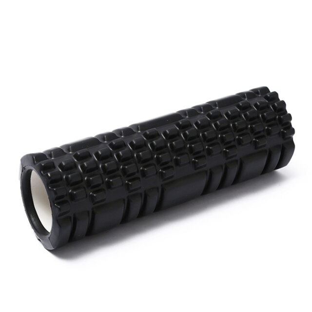 30cm mini foam roller pilates gym bruger rulle og hjemmetrænings foam roller miljøvenlig: Sort