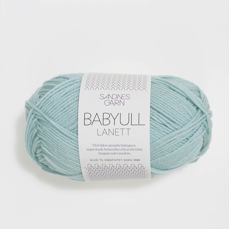 1*50g kugle sandnes garn babyull lanett garn merino uld garn håndstrikke garn: 6511