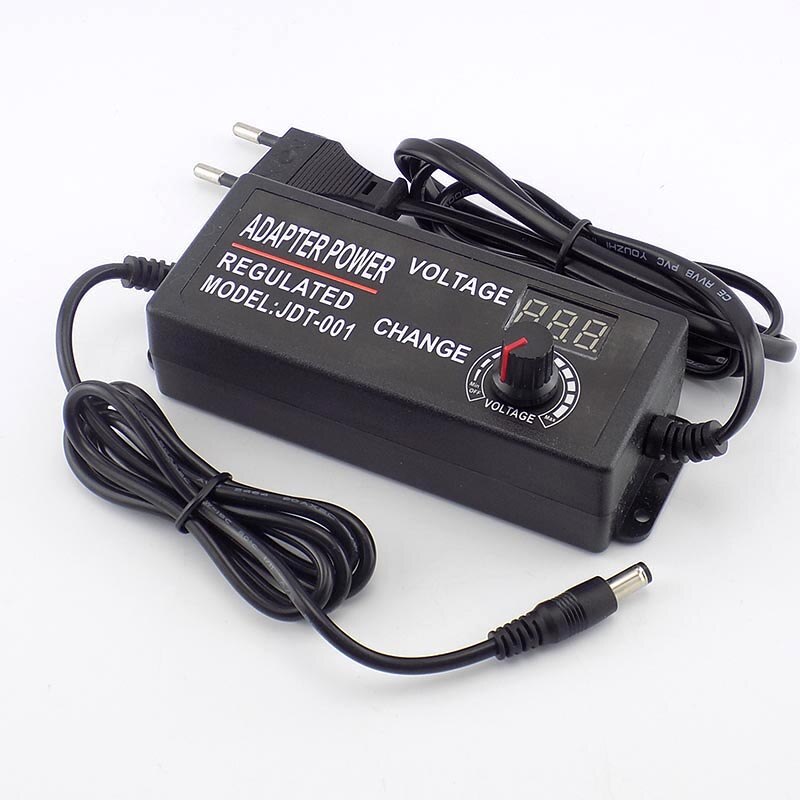 Ac 100-220v  dc 3-12v 5a virtalähde virtalähde cctv-kamera led-nauhavalaisinnäyttölaturiin  j17