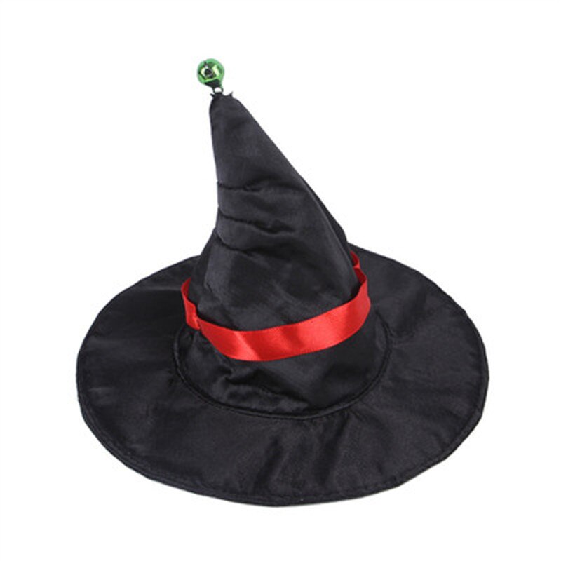 Halloween Huisdieren Kostuum Sets Hoed Heks Mantel Halloween Decoratieve Katten Honden Lace-Up Verstelbare Kiel Met Cap Festival Huisdier jurk