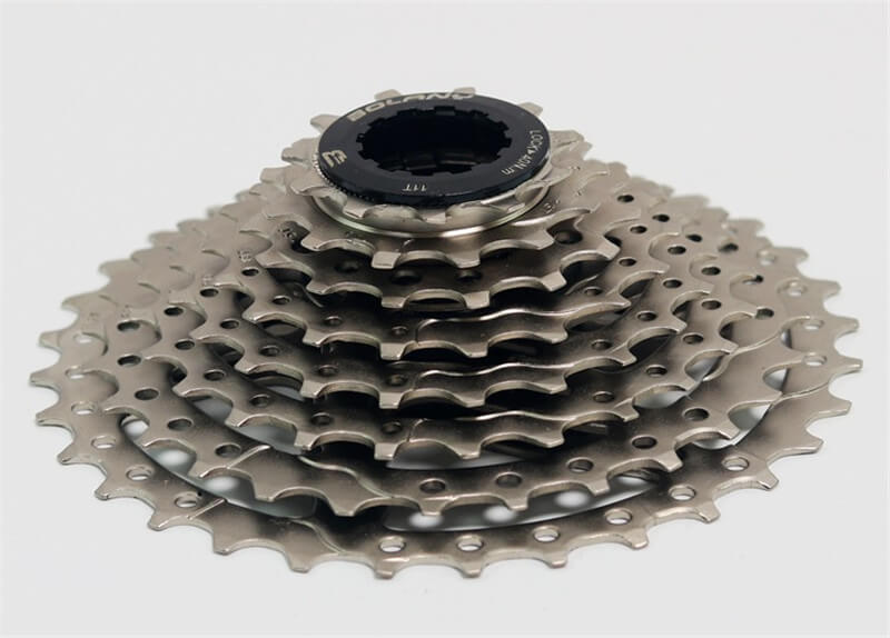BOLANY MTB Mountain Bicycle Freewheel With 8 Speed 11-32T Bike Sprocket Cassette Freewheel Silver Ultra light