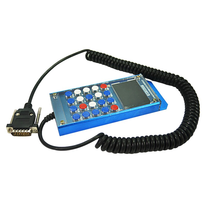 Interfaz de serie completa de alta configuración mach3, control manual, función completa, con pantalla CNC, carcasa de chorro de arena de aluminio