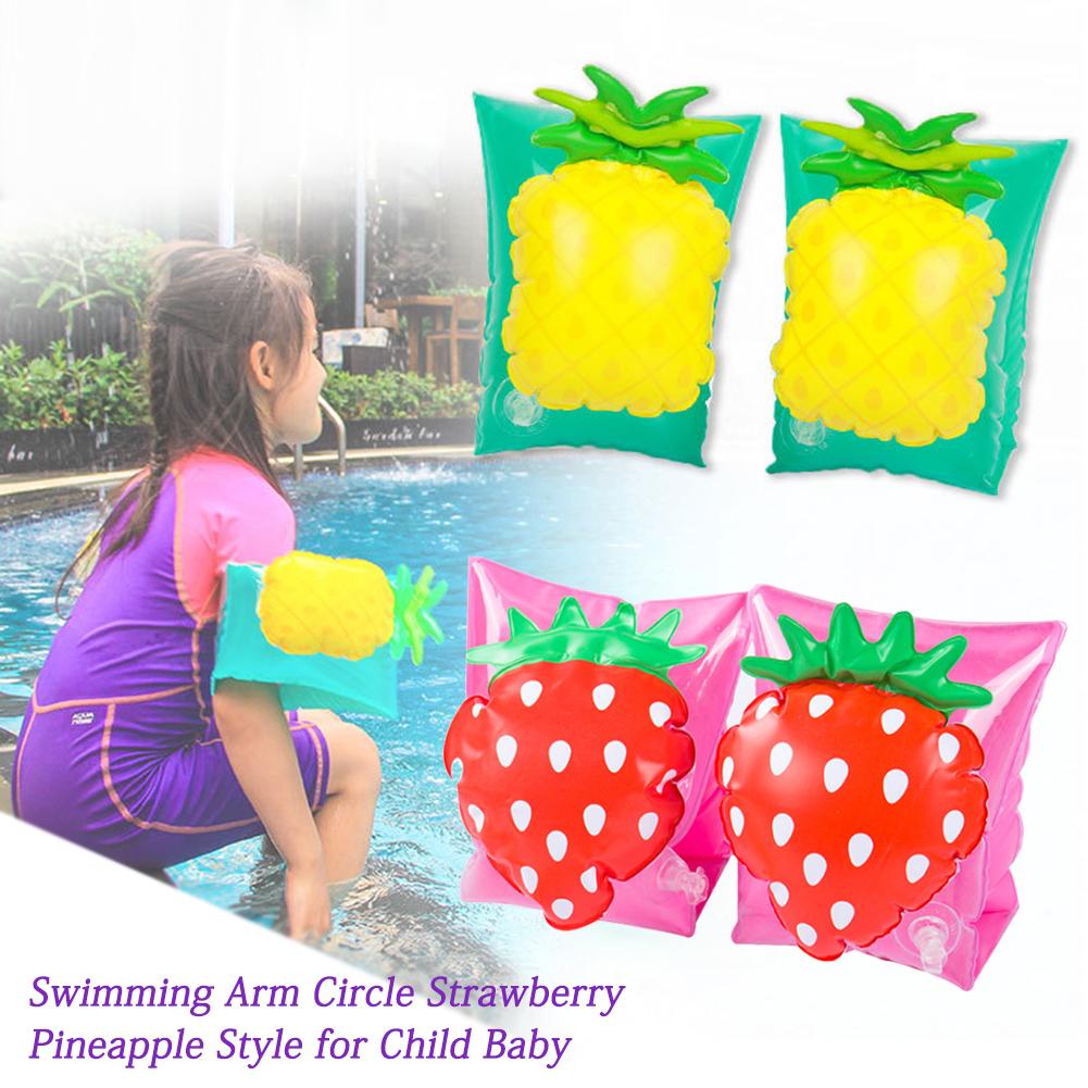 Hight Swimming Arm Circle Strawberry Pineapple Style for Child Baby