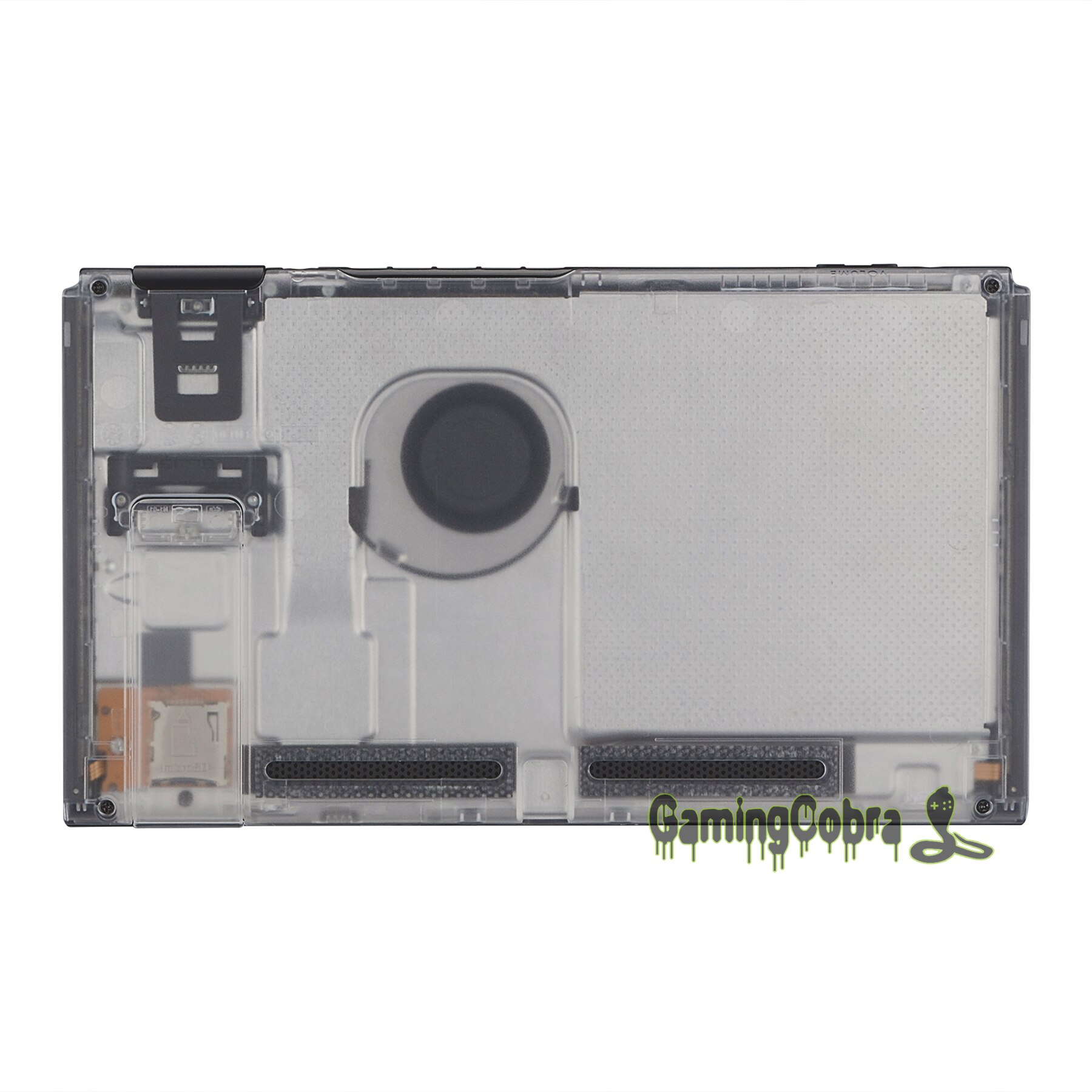 Custom Transparant Clear Console Back Plaat DIY Behuizing Shell Case voor Nintendo Switch Console met Kickstand
