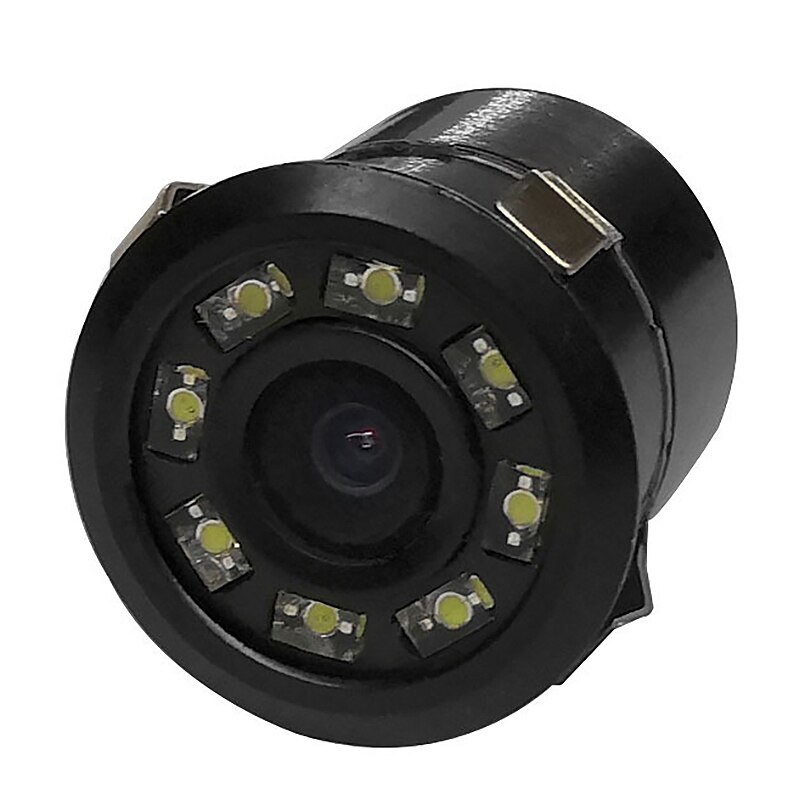 Universele Auto Camera 8 Led Verlichting Hd Nachtzicht Achteruitrijcamera Omkeren Video Camera