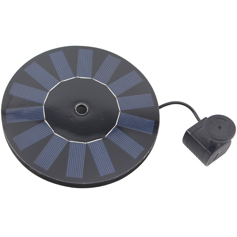 Cf002 flydende solar springvand til fuglebad