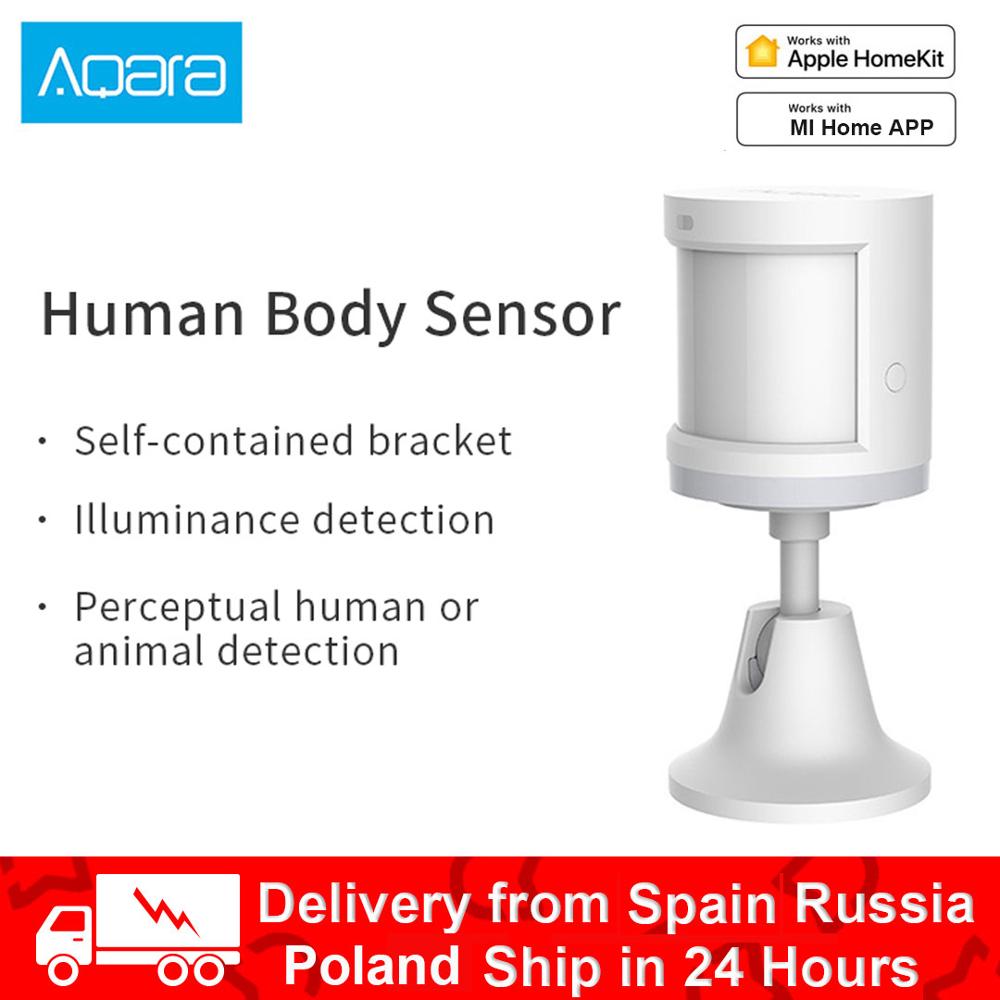 Xiaomi Aqara Motion Sensor Menselijk Lichaam Sensor Beweging Zigbee Draadloze Verbinding Alarmsysteem Werk Met Apple Homekit Mi Thuis