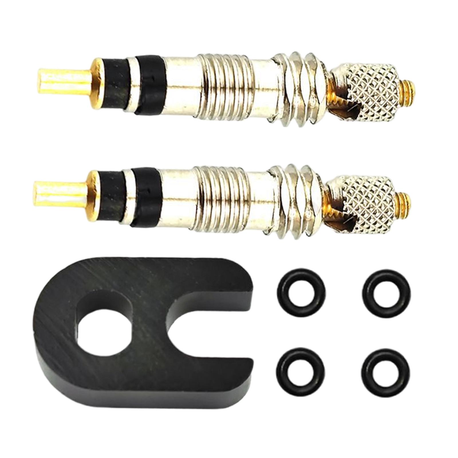 Brass Valve Core Repair Part Replacement Tubeless Core for Road &amp; MTB Bike