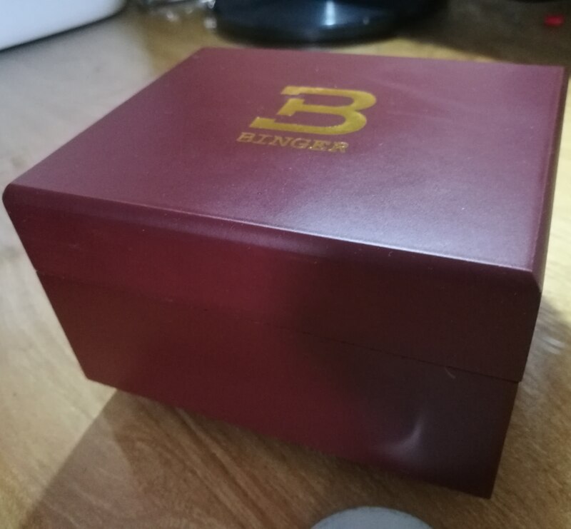 BINGER Original holz Uhr Boxen