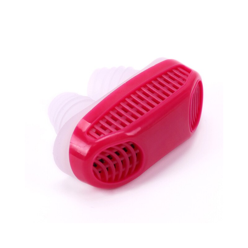 Magnetic Nose Plug Nose Clip Anti-Snoring Device Mini Snore Solution Device Anti Snoring Magnetic Nasal Splint: red