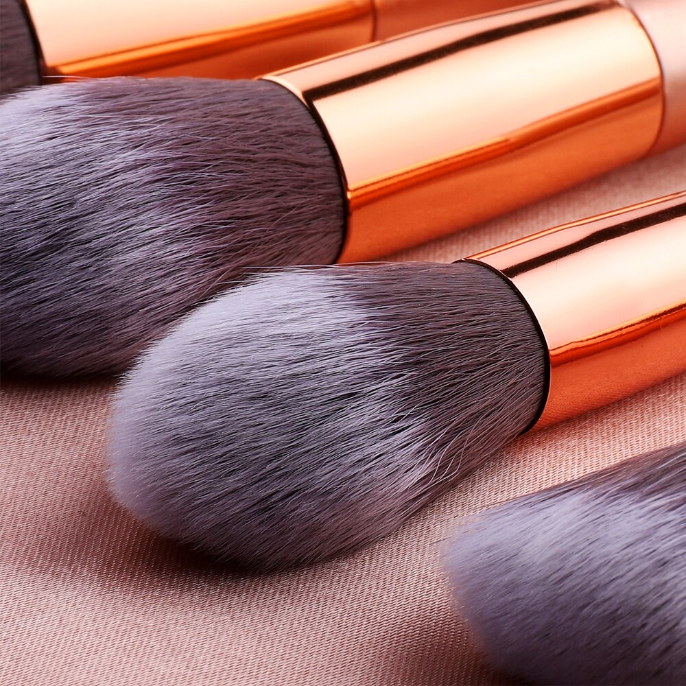 Fld 10 stuks make-up kwastenset kleurrijke blush concealer oogschaduw eyeliner make-up kwasten toolos