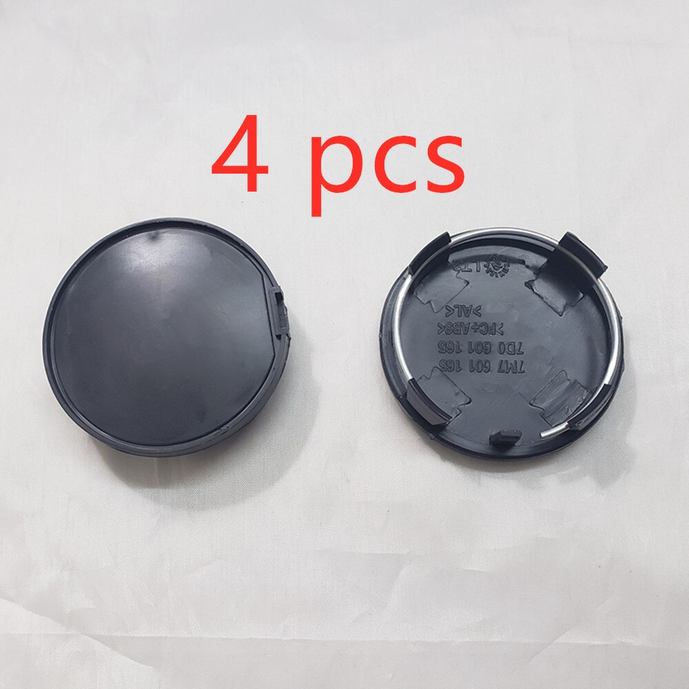 4 stk 40 stk oem centerkapsler navkapsler 7 d 0601165 63mm 64mm til vw passat  b5.5 sharan transporte: 4 stk