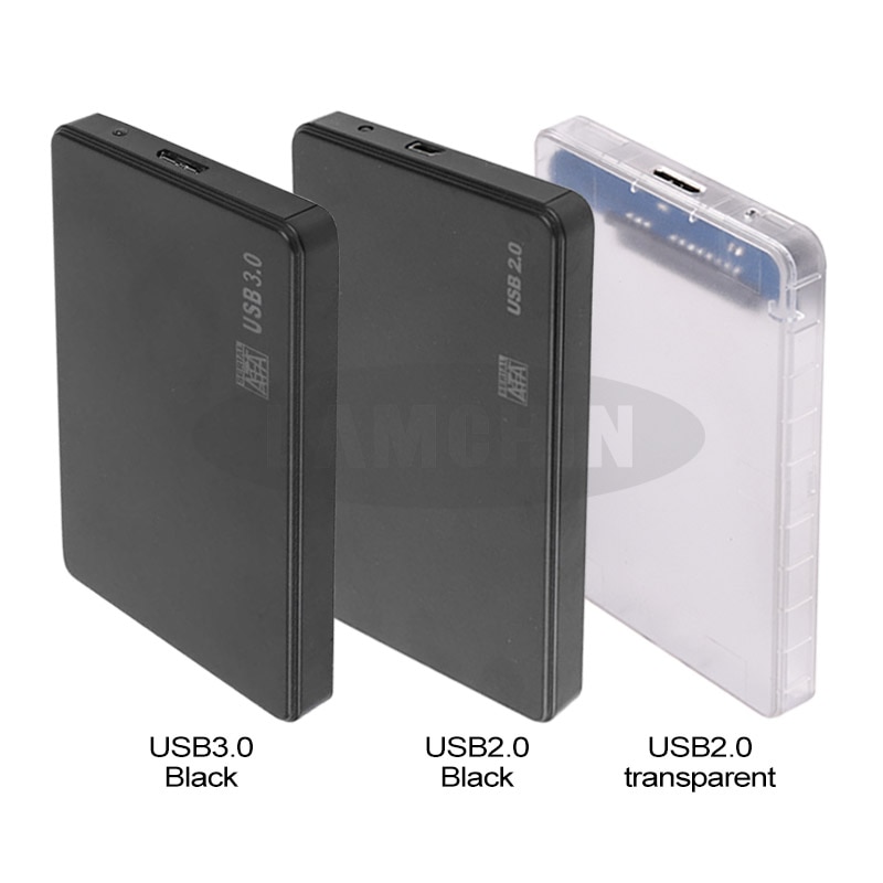 Usb 3.0 Sata 3.0 Harde Schijf Geval 2.5 Inch Ssd Hdd Behuizing Plug En Play Ondersteunt 3 Tb Transmissie Uasp protocol Hard Drive Case