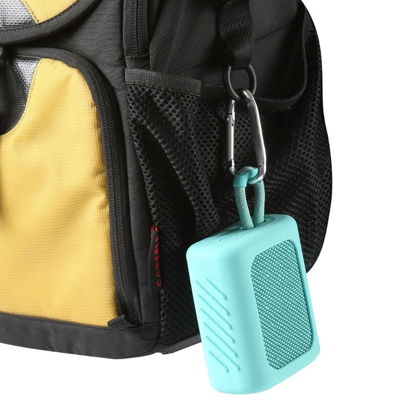 Funda de silicona a prueba de polvo para altavoz, carcasa protectora anticaída para JBL GO 3 GO3 Bluetooth, compatible con altavoz S17 21