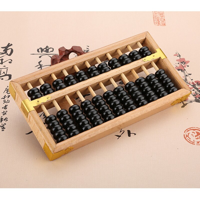 11 COLUMN old Chinese abacus sorban for students,teacher ,accountant X6