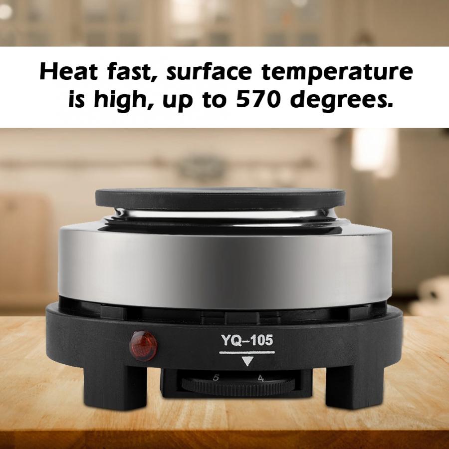 500W Electric stove Mini Coffee Heater Milk Tea Heating Stove Plate Small Furnace Cooker Cooking Plate Kitchen Appliance