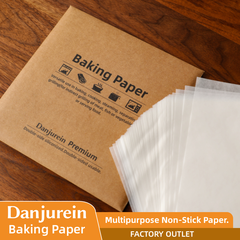 Pergament papier zurück papier vor geschnittenes Antihaft-Quadrat 8 "x 8" Luft fritte benutzen Papier Backbleche Grillen dampfenden Brot kuchen Keks