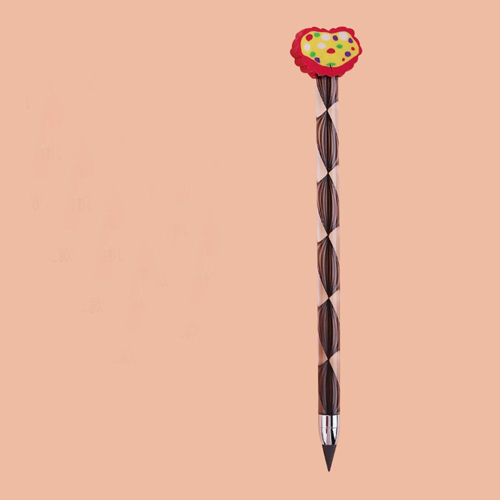 1PC Everlasting Pencil Portable Everlasting Pen Reusable Erasable Replaceable Head Unlimited Writing Eternal Pencil Durable: black
