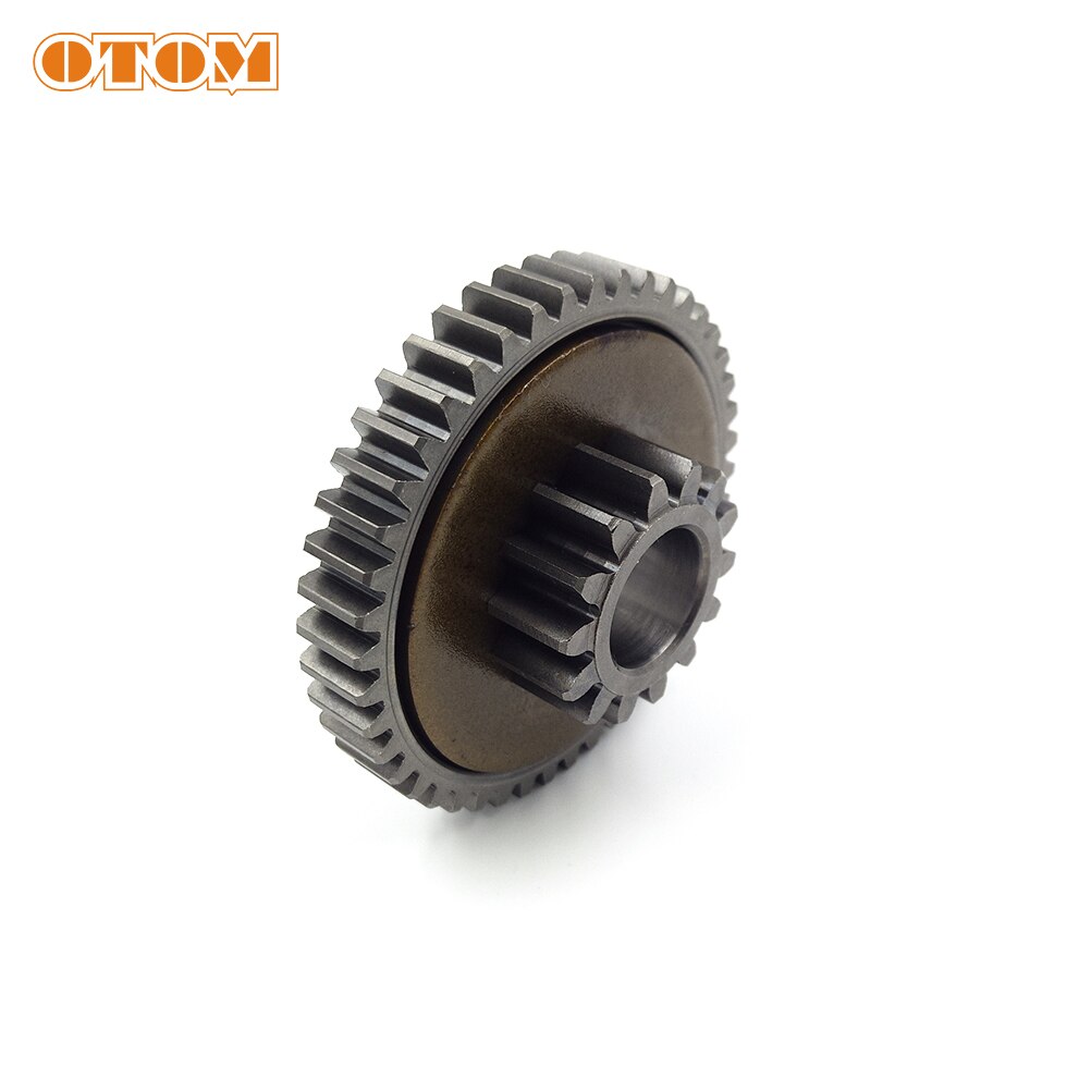 Motor Universal OTOM 45T/58T de doble engranaje, engranaje de puente de arranque, gran fricción para Zongshen NC 250 piezas ZS177MM RX3 KAYO BSE