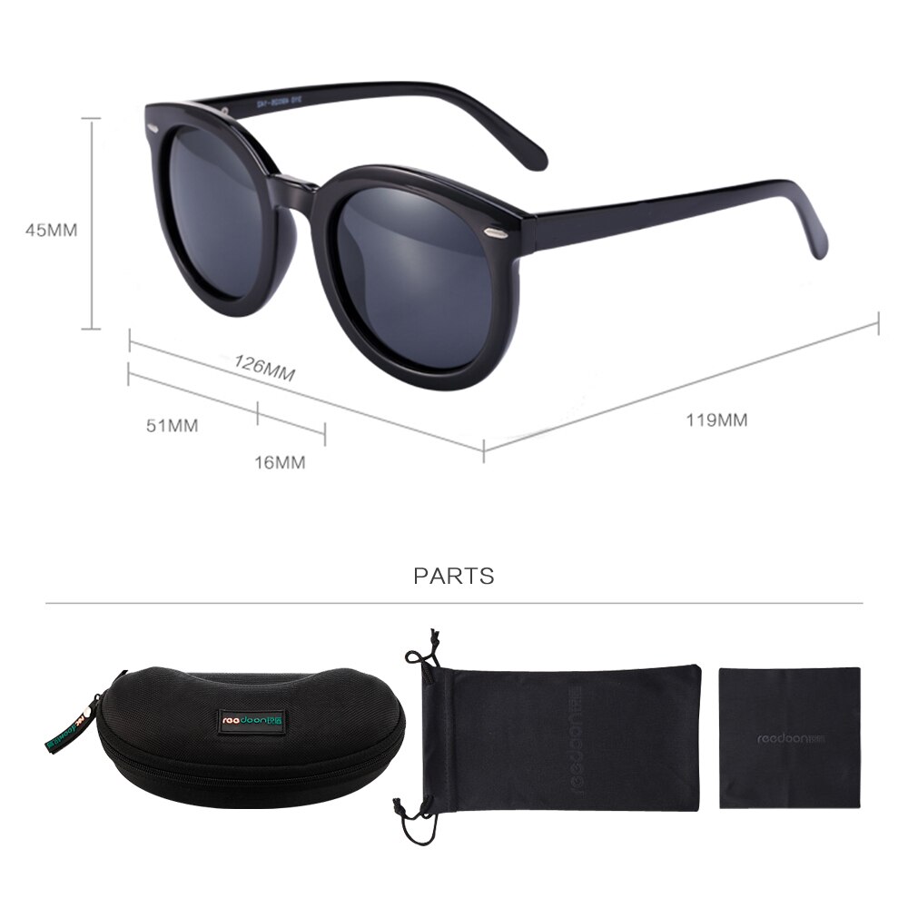Reedoon Kids Sunglasses Polarized HD Mirror Lens UV400 PC Frame Baby Sun Glasses Cute For Child Girls Boys