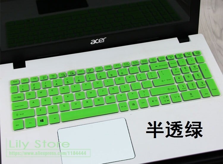 15 inch Keyboard Protector Silicone Cover for Acer Aspire E 15 15.6" E5-576G E5-576 E5 576G E5-575g 575G