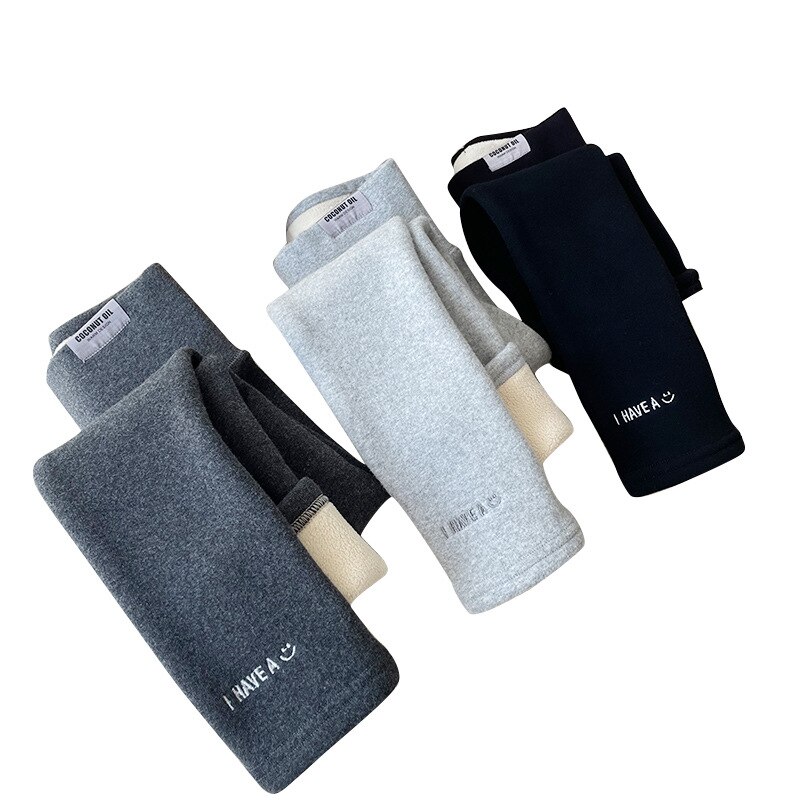 2021 Ins New Fashion pantaloni per bambini pantaloni caldi invernali neonate ragazzi pantaloni spessi invernali pantaloni abbigliamento per bambini pantaloni