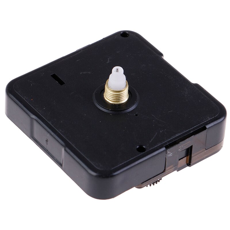 Klassieke hangende doe-het-zelf quartz horloge stille wandklok uurwerk quartz reparatie uurwerk klokmechanisme onderdelen met zwarte naalden