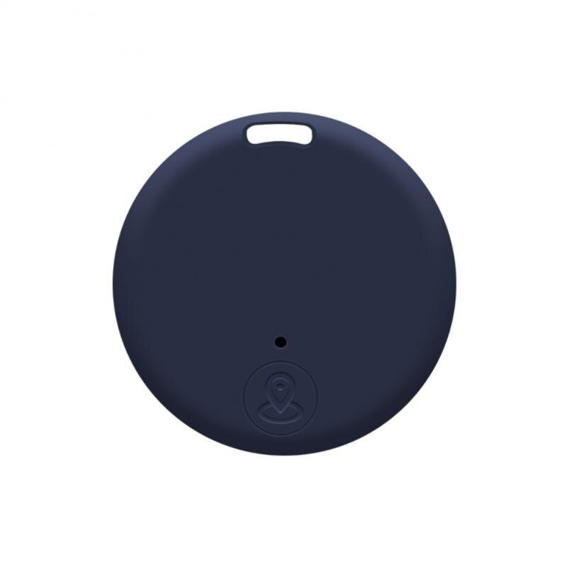 Tuya Bluetooth-Compatibel Anti-Verlies Huisdier Tracker Mini Circulaire Tracking Device Afstandsbediening Alarm Retainer App Smart Leven: blue