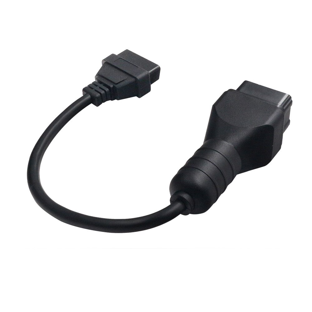 OBD2 Connector For Renault 12Pin to 16Pin Female Adapter obd 2 OBDII Extension Cable For Renault 12 Pin Connector Cable