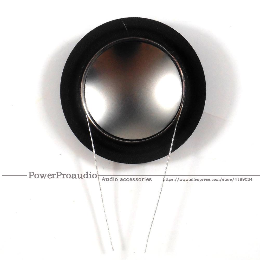 2PCS For 25.9mm 1.02inch Tweeter Voice coil 8ohm 26 Core Titanium Diaphragm High Sensitivity Same Side For B&W Speaker Repair