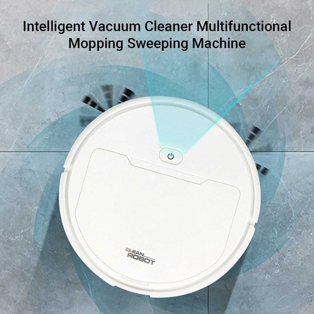 Intelligent Vacuum Cleaner Smart Robotic Cleaner Floor Sweep Machine Floor Mopping Robot Rechargeable Electric Cleaner Robot