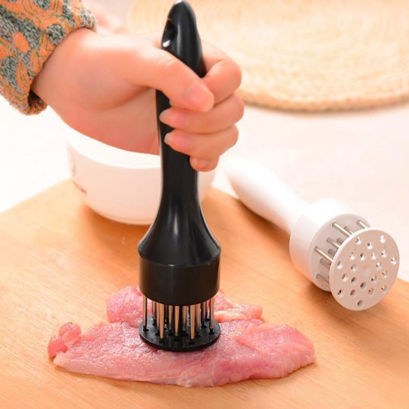 Ronde RVS Vleesvermalser - Patty Maker - Keukengereedschap - Varkenshaas Breker