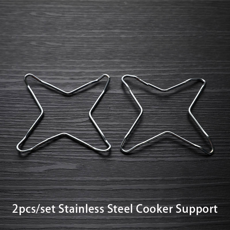 Stainless steel Wok Pan Stand Cooker Support Rack Holder Inserts For Cookers Pot Gas Burners Hobs Universal Cookware Tools
