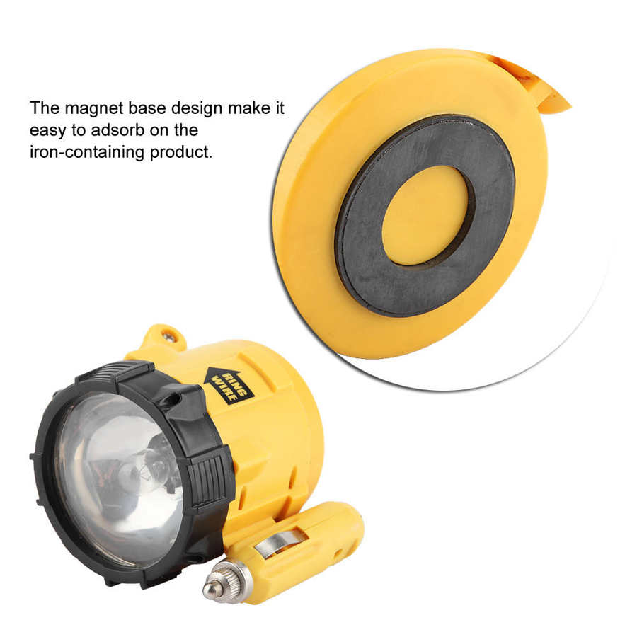 tool Car Emergency Kit 180 Degrees Adjustable Auto Car Repair Emergency Work Light with 2.8m Lines