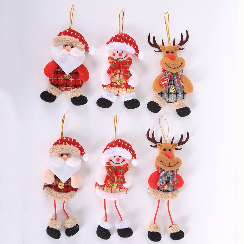 Hars Mini Kerst Moose Kerstman Thuis Decoratie Ambachtelijke Kinderspeelgoed Kerstman Speelgoed Hang Decoraties Kerst Herten