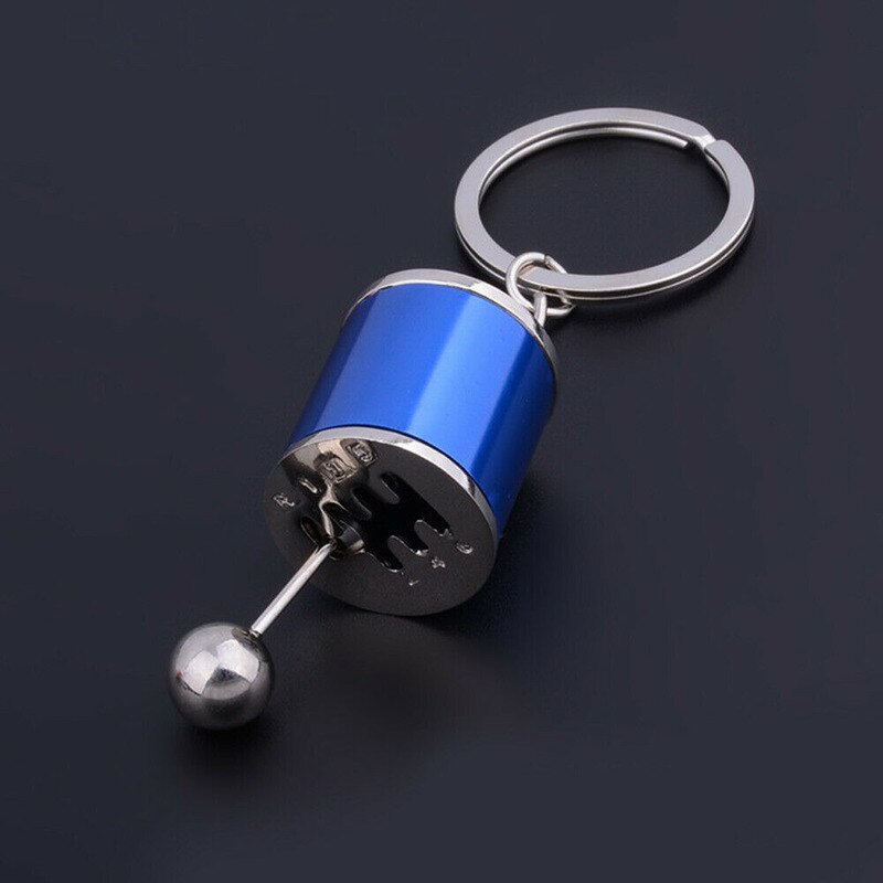1pc- bils kort växelspaksknopp nyckelring nyckelring nyckelringar shift turbo mini drift nyckelhållare 3 färger