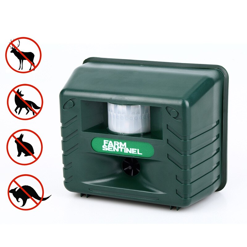 Ultrasonic Pest Repellent Anti-Animal Repellent Bird Crow Mice Repellent Animal Scaring Equipment Garden Supplies