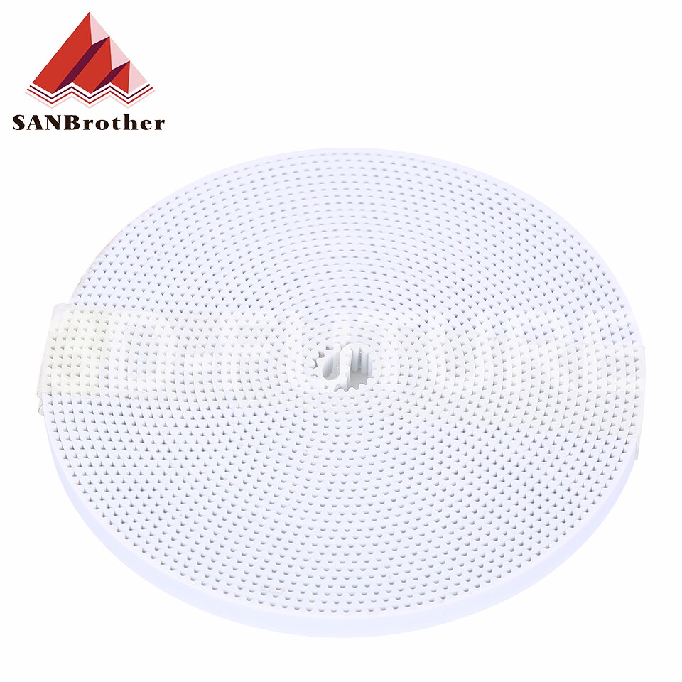 Courroie GT2 PU avec noyau en acier, courroie de distribution GT2 2GT largeur 6mm 10mm 9/15mm pour pièces d'imprimante 3D, ceinture ouverte renforcée Anti-usure