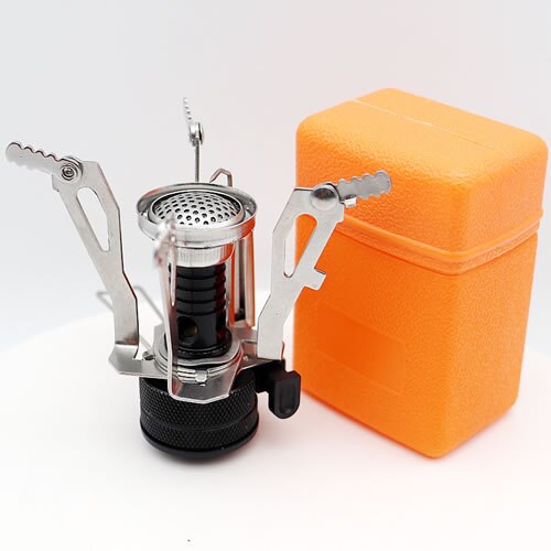 Mini Camping Stoves Folding Outdoor Gas Stove Portable Furnace Cooking Picnic Split Stoves Cooker Burners: 02