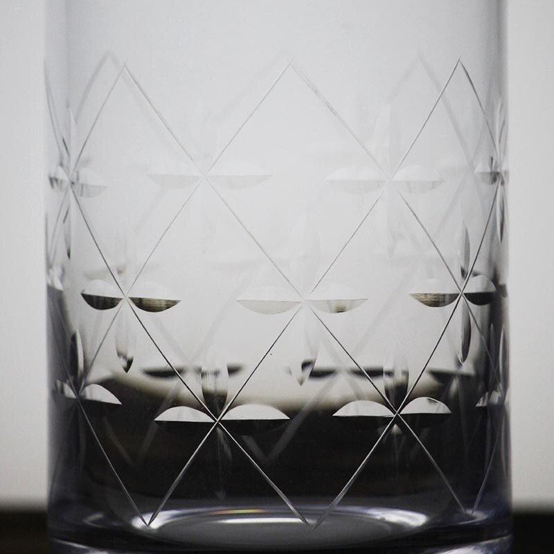 Bar soul blyfri krystall utskårne røreglass miksing glass gravert design bartender kopp cocktail visker mikser 550cc shakere