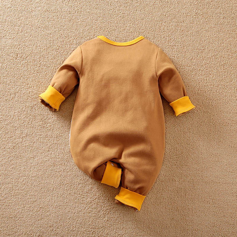 Baby Junge Kleidung Neugeborenen Strampler Overall 100% Baumwolle Tiger drucken Kostüm Kleinkind Karikatur Neue Geboren 0 zu 3 6 9 12 18 monate