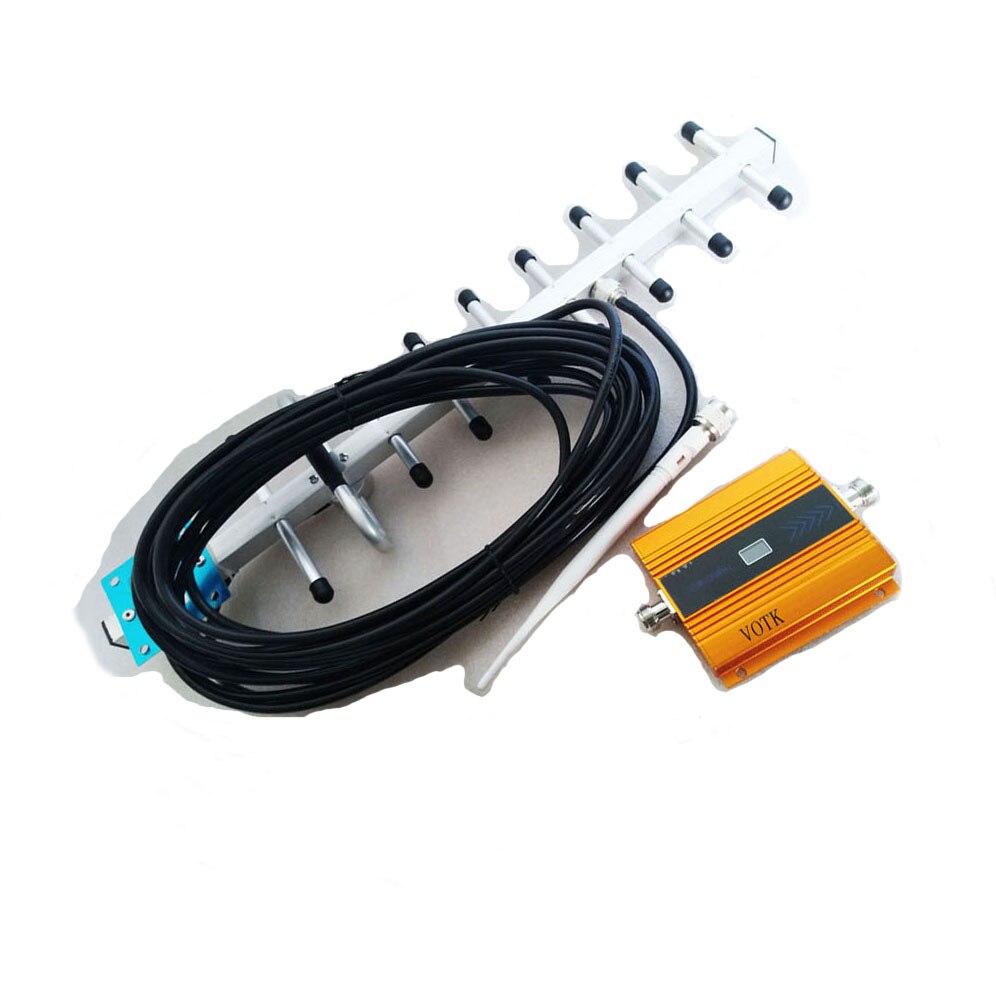 VOTK praktisch GSM Signal Verstärker hoch gewinnen 900mhz 2G GSM Signal Booster LCD Anzeige Handy, Mobiltelefon Signal verstärker mit antenne