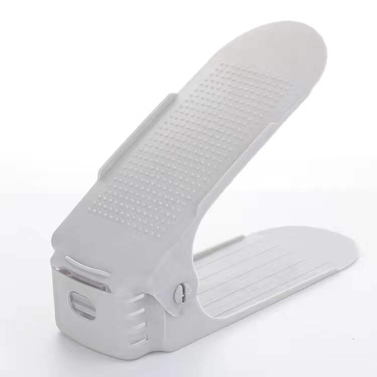 Adjustable Shoe Rack Japanese Storage Shoe Rack Simple Shoe Storage Rack Shoe Box: Grey