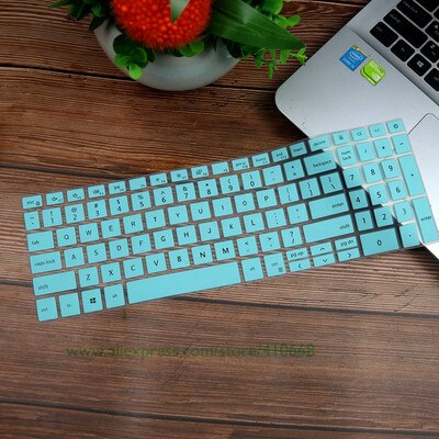 Silikon Tastatur Abdeckung Haut Schutz Für Dell Inspiron 15 5000 5590 5598 7000 7590 7591 Vostro 15 5590 v5590: Skyblue