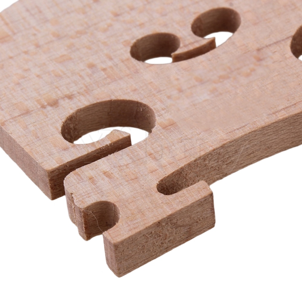 Yibuy Burlywood puente para el violín de arce para 4/4 piezas de Violín de tamaño completo paquete de 30