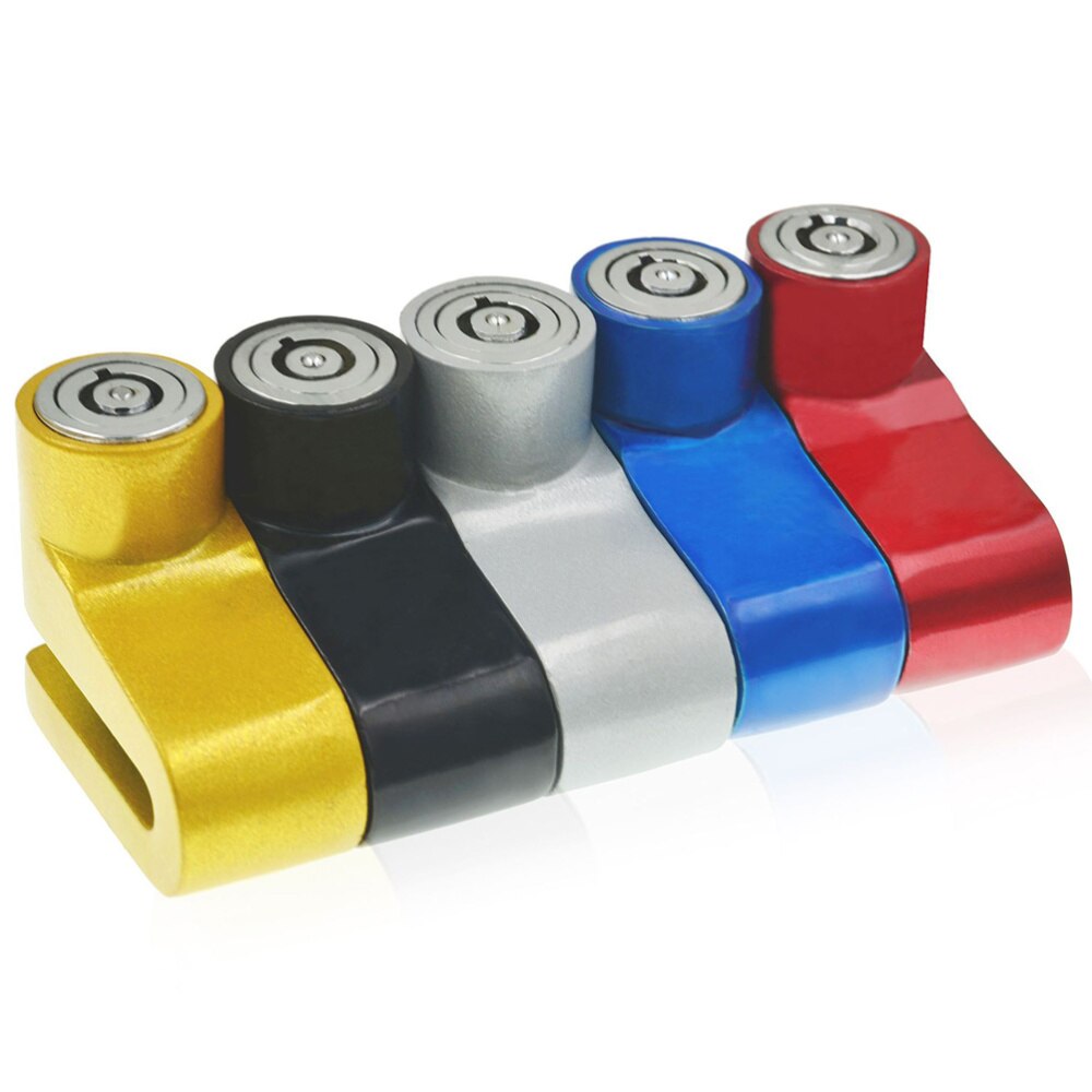 1Pc Motorcycle Lock Anti Theft Lock for Scooter Disc Brake Lock for Motorcycle Anti Theft Lock for Bike Outdoor Bicycle