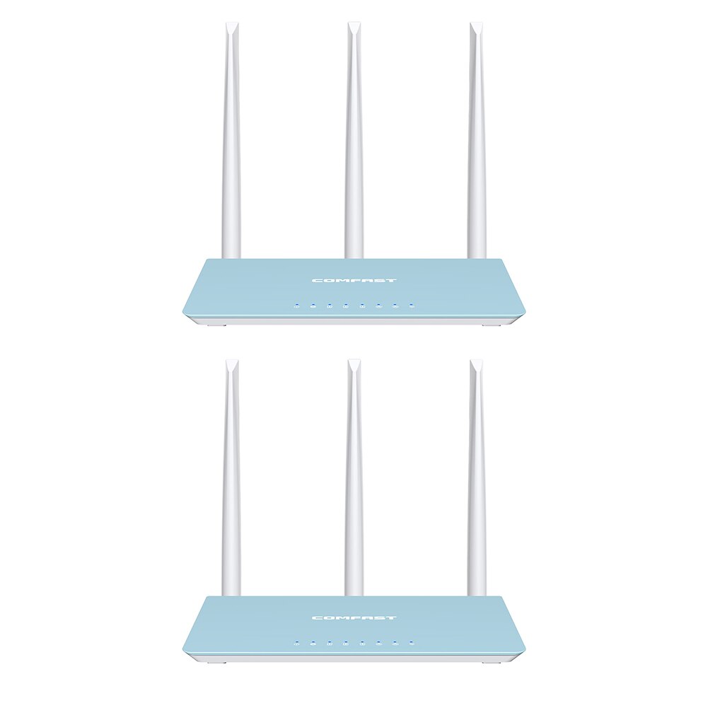 Routeur sans fil 2.4 + 5.8GHz 1200Mbps, antennes à Gain élevé, couverture étendue, répéteur WiFi double bande avec 3 antennes externes